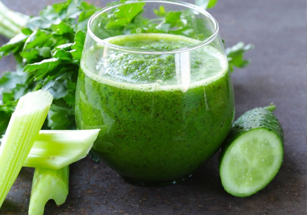 shot detox hierba de trigo
